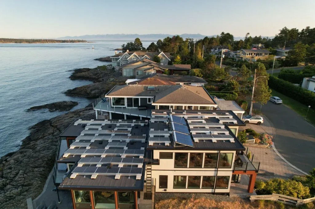 Solar installation in Victoria, BC